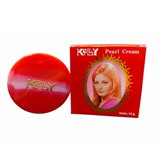 Cream Wajah Kelly Pearl Cream 15GR Bersih Halus & Berseri