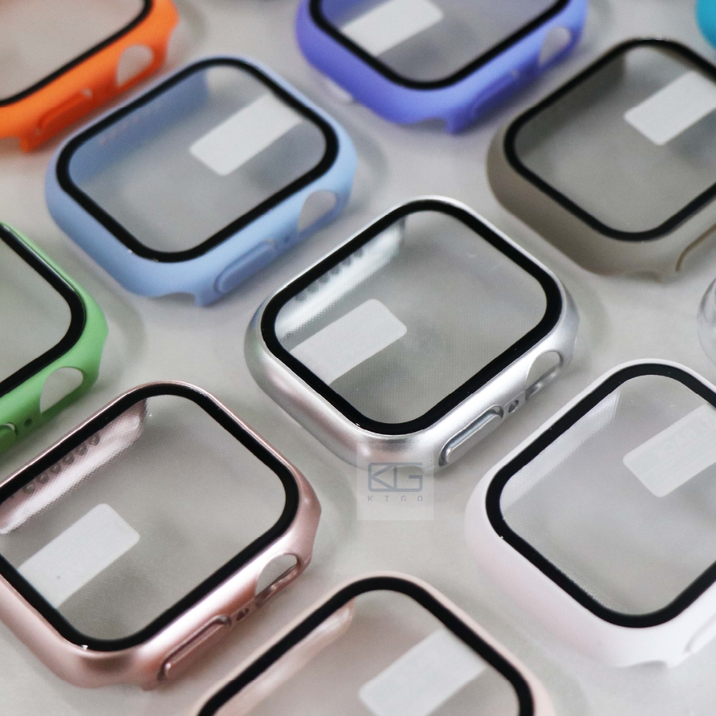 熱銷🚀殼膜一體保護殼 適用 Apple Watch S10 SE3 錶殼 全包錶殼 殼膜一體 40mm 44mm