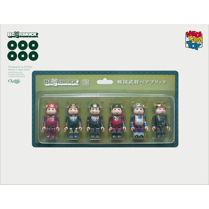 【新品・未開封】BE@RBRICK 戦国武将 6体セット メディコム・トイ BE@RBRICKベアブリック 戦国武将シリーズ 6体