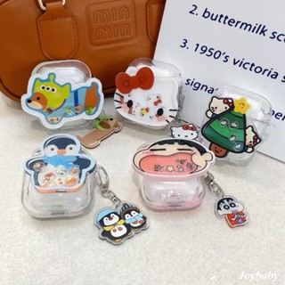 KT貓 臘腸狗 企鵝 小新 搖搖樂 流沙耳機殼 AirPods Pro 2代保護套 airpods4 蘋果無線藍芽耳機套