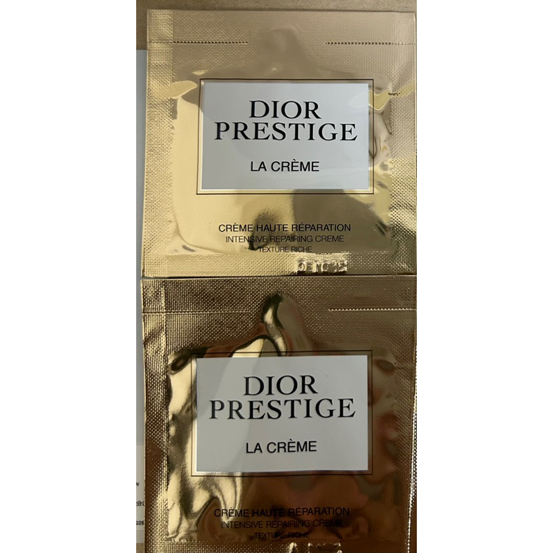 dior精萃再生玫瑰赋活乳霜 白色包包+3组