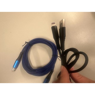 Type C / Lightning 充電線 Micro Usb傳輸線 水紋線 2米 / 1米