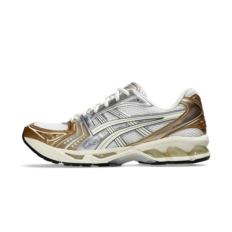 ASICS GEL-Kayano 14 Olympic Medals 金銀白 奧運休閒運動 男 1203A537-104
