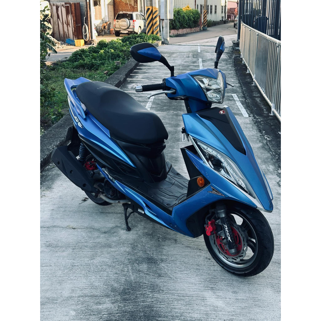 【幽浮二手機車】KYMCO G6 150 消光藍色  雙碟煞 2015年出廠 【999元牽車專案開跑 】