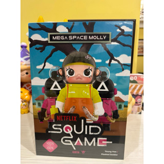 高雄 現貨 全新未拆 POP MART 泡泡瑪特 MEGA SPACE AND MOLLY 500% 魷魚遊戲