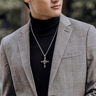 【MF select】永恆榮耀 The Cross 十字架項鍊 男生項鍊 個性項鍊 不鏽鋼項鍊