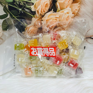 日本 ラマン お買得品 水果軟糖 家庭包 380g 水晶軟糖 水果風味果凍軟糖