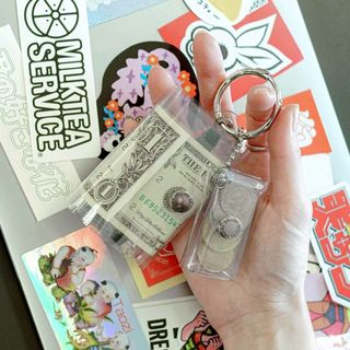 {NERD} 台中益民門市 CANDY DESIGN&WORKS Nicola 日本製 圓形 鑰匙扣 銀色/金色