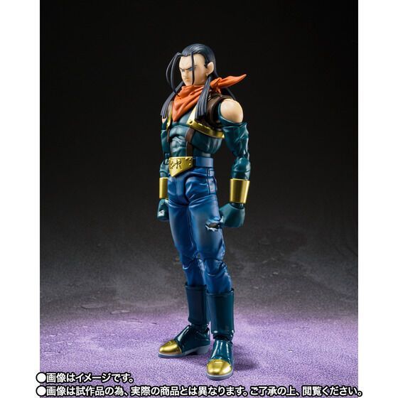 【小妻玩玩具】 現貨 正版 代理 萬代 S.H.F 七龍珠 超17號 七龍珠 SHF 公仔 七龍珠GT 超級17號