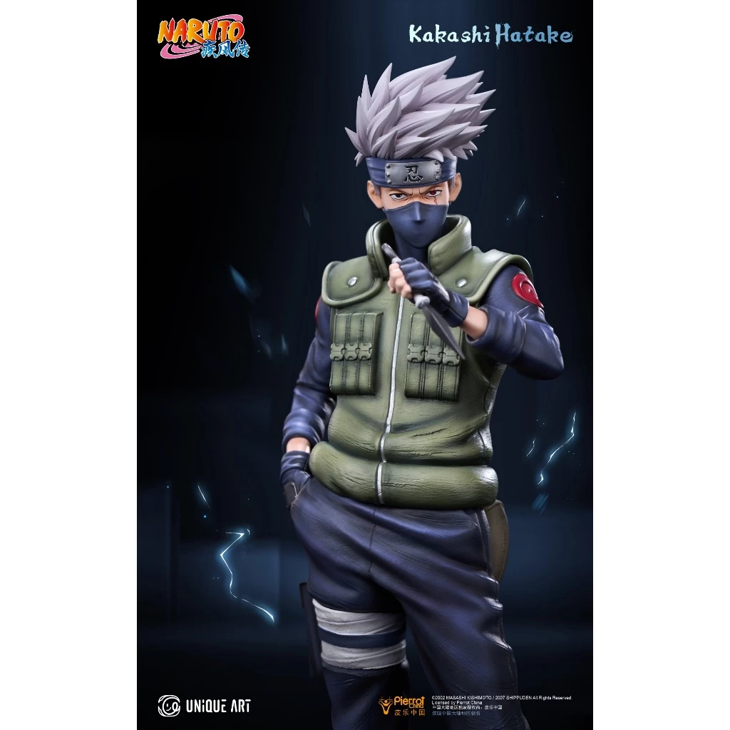 兩津[預購] UNiQUE ART 1/6 火影忍者疾風傳 正版授權 收藏級公仔 旗木卡卡西 卡卡西 0123