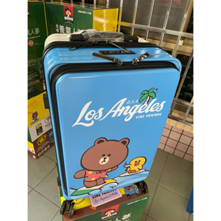 （ 現貨.快速出貨 ）LINE FRIENDS LOSANGELS行李箱24吋...