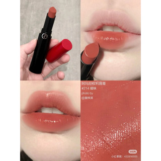 九成新 Giorgio Armani 奢華絲緞訂製唇膏 #214