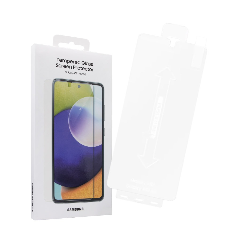 Samsung 三星原廠官方 Galaxy A52 / A52s 5G 9H鋼化玻璃螢幕保護貼【盒裝】ET-FA525
