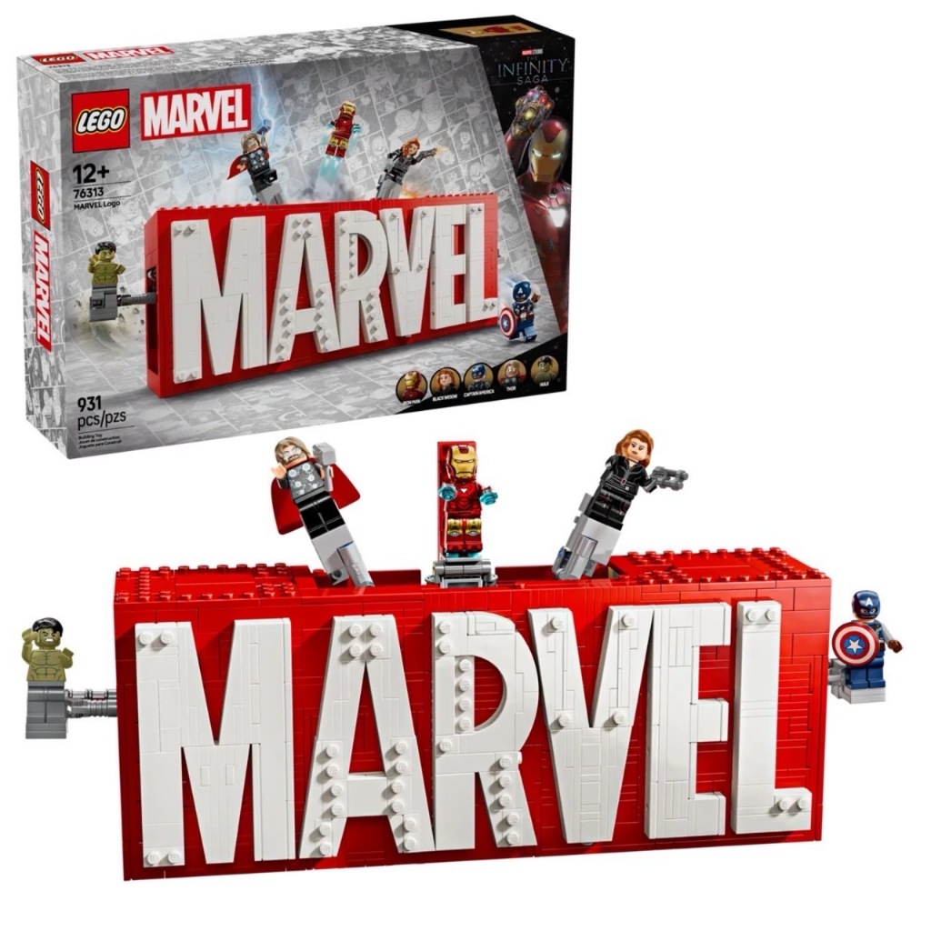 LEGO 76313 漫威人偶標誌盒 樂高® Super Heroes【必買站】樂高盒組