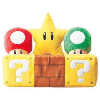 【日本代購】環球影城 瑪利歐Mario 玩偶抱枕靠墊