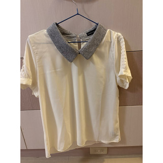 queen shop雪紡上衣，mango襯衫