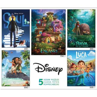 預購5合1💜空運💜美國 迪士尼 海洋奇緣路卡的夏天Encanto拉雅魔法滿屋 拼圖 桌遊 Ceaco教具