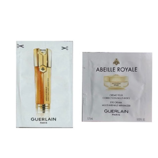 Guerlain 嬌蘭 皇家蜂王乳 平衡油 雙導精華 / 超提拉亮眼霜 體驗包 試用包 0.6ml皇家蜂王乳超提拉亮眼霜