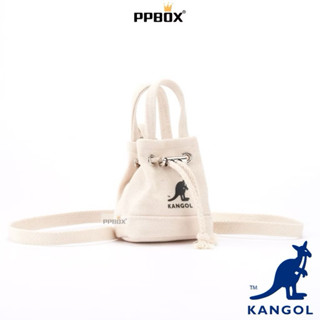 全新轉賣-KANGOL 袋鼠白水桶包造型迷你 錢包 附掛帶包包 錢包 airpod收納 交換禮物