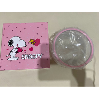全新sogo來店禮snoopy溫馨食尚保鮮盒（材質耐熱玻璃+食品級PP)