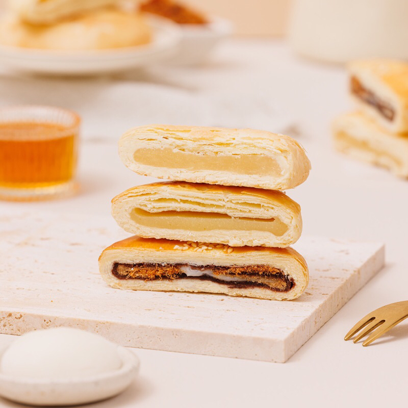 【玉珍齋】酥餅系列｜鮮奶小酥餅｜太陽餅｜老婆餅｜QQ餅｜伴手禮 推薦 百年老店 鹿港 名產 送禮 人氣 獨立包裝 傳統