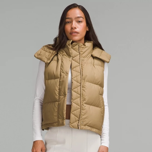 (PSM街頭潮流選)加拿大運動第一品牌LULULEMON Wunder Puff Cropped Vest 短版羽絨背心