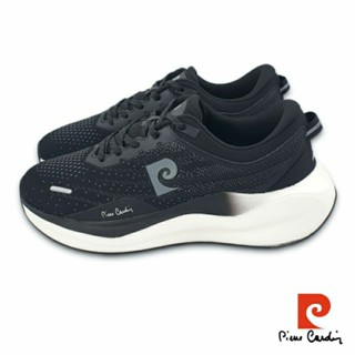 【MEI LAN】皮爾卡登 Pierre Cardin (男) 無限爆彈 運動鞋 慢跑鞋 透氣緩震 7358 黑另有白色