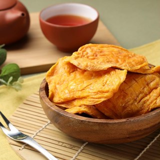 【赤柑食品】『臺灣(無糖)愛文芒果乾300克』 全天然 正統臺灣製造 無防腐劑 無新增人工色素 果乾 蜜餞 芒果 零食