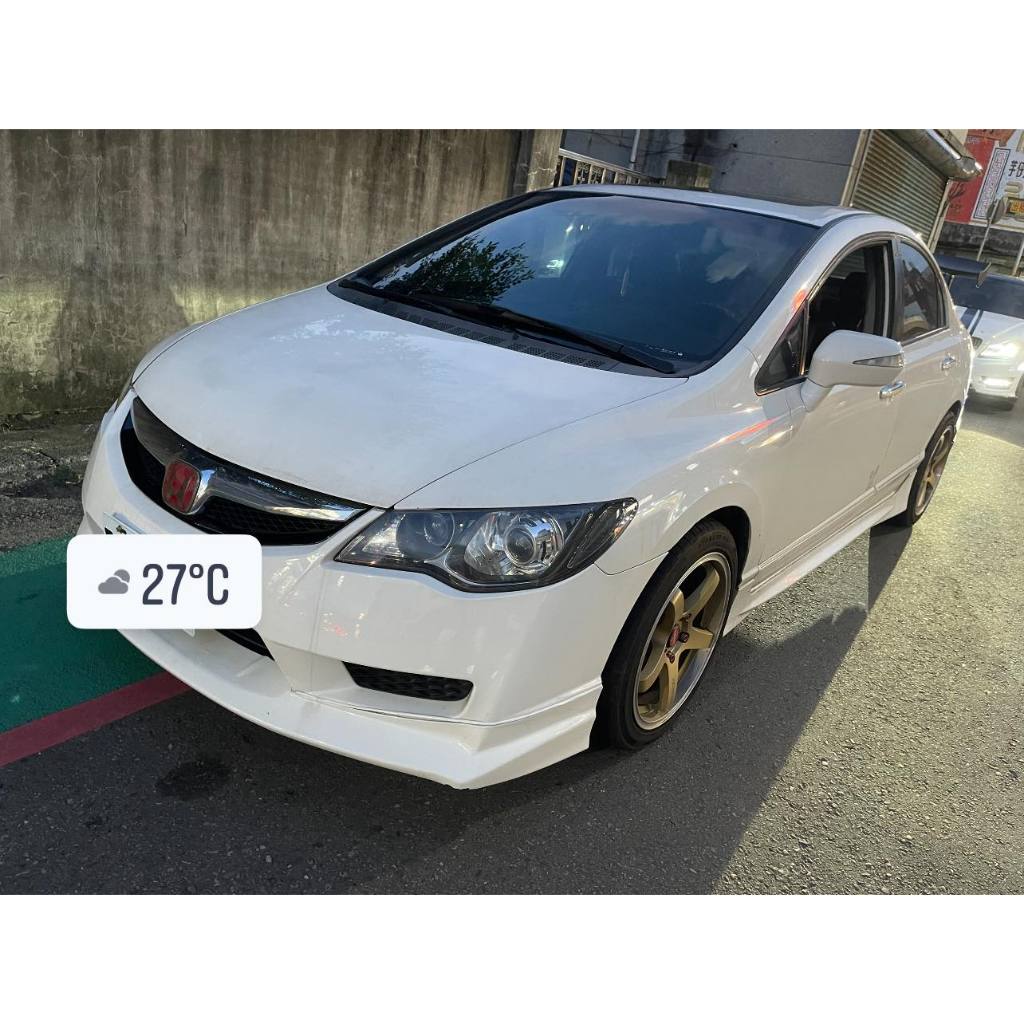 2011 HONDA CIVIC K12 鋁圈 魚眼頭燈 卡前 避震 尾段閥門 中古車 二手車 熱門車 本田 喜美