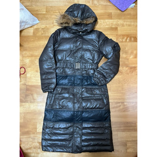 全新 GD GERARD DAREL 連帽羽絨長版外套 長版大衣
