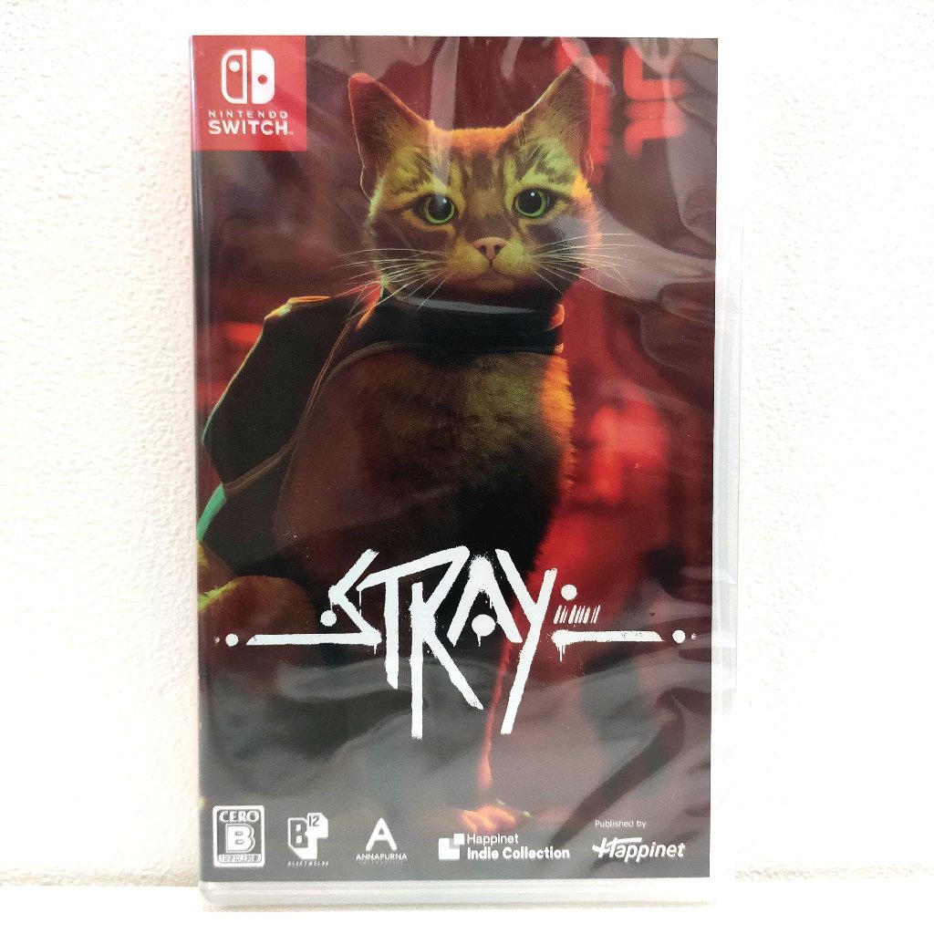 任天堂 Switch NS STRAY 浪貓 日版封面 中文字幕