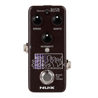 【玖的樂器】 贈變壓器導線 全新免運公司貨 NUX MINI SCF NCH-5 Chorus 單顆 合聲 效果器