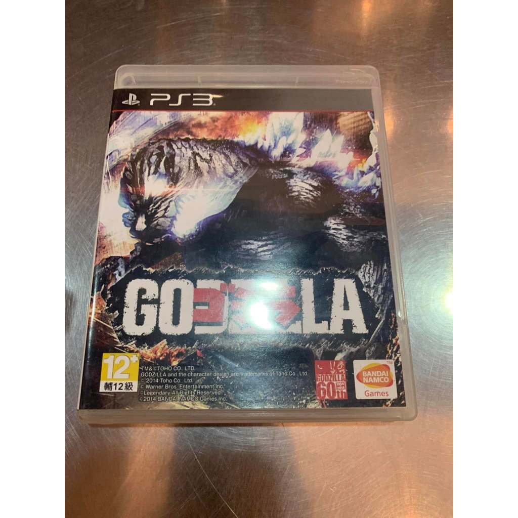 PS3☆二手品☆哥吉拉 台灣公司貨 日文版