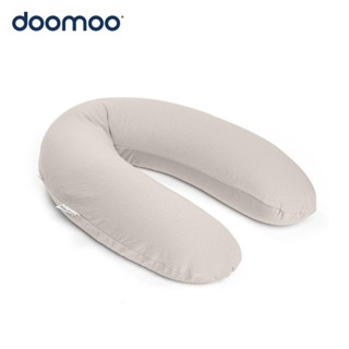 【doomoo】有機棉舒眠月亮枕套/莫蘭迪沙