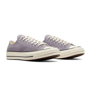 CONVERSE【授權經銷商】 男女低筒帆布鞋 A10529C 灰紫色 CHUCK 70 三星標