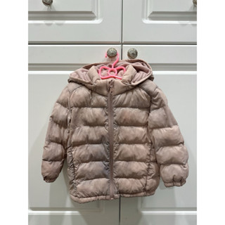 二手 Uniqlo baby 兒童 幼兒 羽絨外套 粉色 90cm