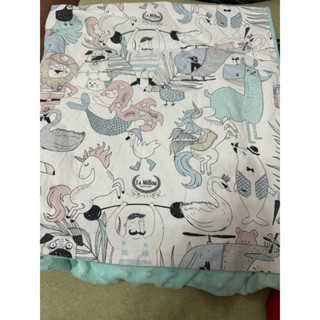 ［現貨］La Millou波蘭 暖膚豆豆毯(80x100cm) 二手