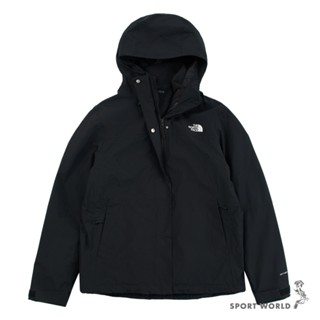 The North Face 北面 三合一防水外套 女裝 抓絨 黑【運動世界】NF0A8CK3JK3