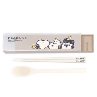 Kamio Snoopy 環保餐具兩件組 (附收納盒) 史努比 臉部特寫