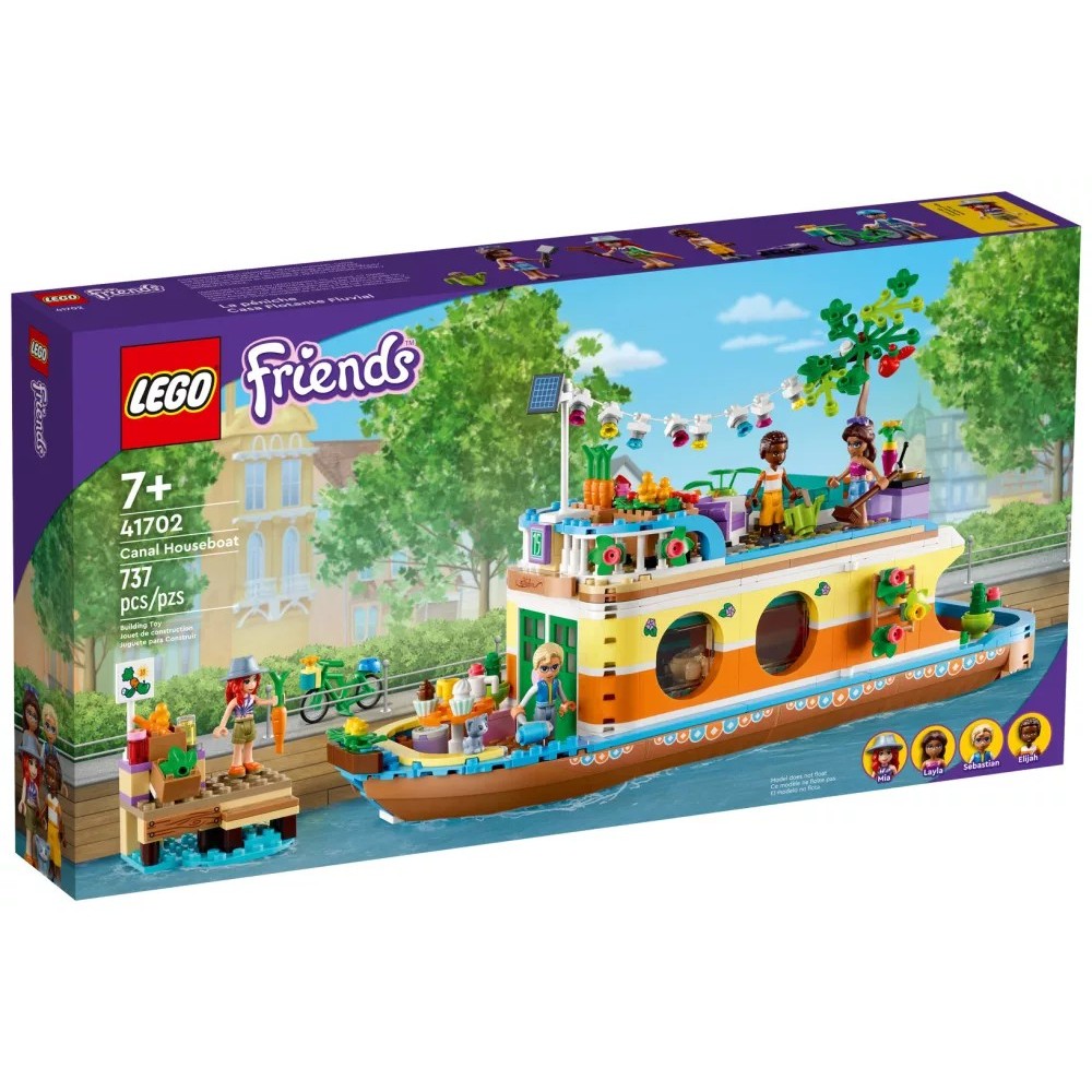 [樂享積木] LEGO 41702 運河船屋  好朋友系列