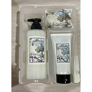 高絲 KOSE 希望曙光特別組合3件組 希望曙光沐浴乳400ml+香氛皂80g+角質調理凝膠120g 專櫃贈品