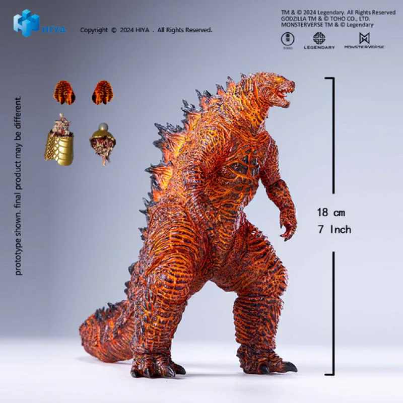 現貨 HIYA 海雅 2024 WF 會場限定 紅蓮哥吉拉 (X-PLUS 怒濤藍 SHM 大山龍 一番賞 基多拉