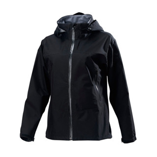 Mizuno 美津濃 【零碼】女款【防潑水布面】連帽外套 單層 GORE-TEX 防風透氣 -黑-B2JE9X1009