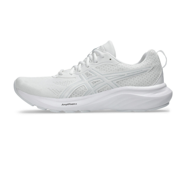 人人愛運動 ASICS 亞瑟士 GEL-CONTEND 寬楦 基本款慢跑鞋-全白 1011B882-100