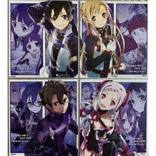 《好動漫》<色紙>《無損》現貨 日版 abec原作版 刀劍神域 來場者特典 精品色紙