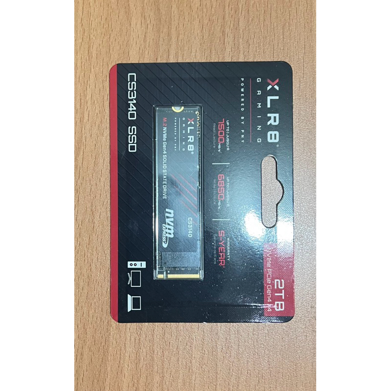PNY XLR8 CS3140 2TB M.2 2280 PCIe Gen4x4 送 PS5擴充 SSD固態硬碟