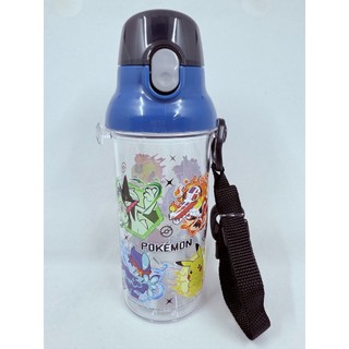 *小波日貨*現貨台灣出貨 2025 日本製 SKATER 寶可夢 480ml 直飲 兒童 透明 水壺 PSB5TR