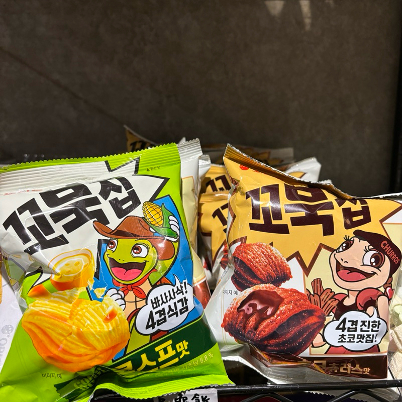 韓國 烏龜餅乾原味烏龜餅 30g 巧克力烏龜餅 韓國餅乾