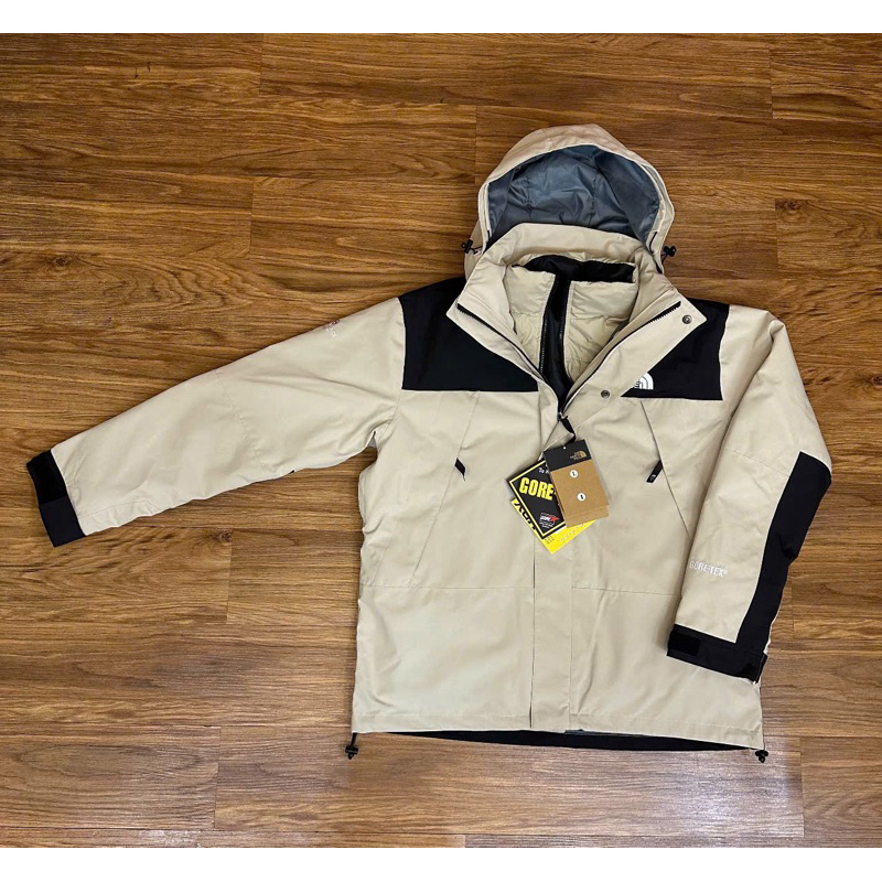 全新正品 The North Face Gore~Tex 男款 防風 抗水 羽絨外套 《三合一》