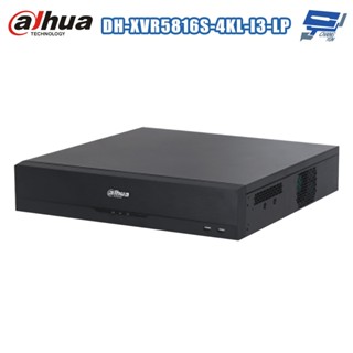 昌運監視器 大華 DH-XVR5816S-4KL-I3-LP 16路 五合一4K 類比數位XVR錄影主機
